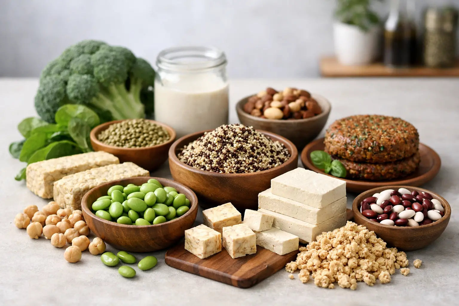 8 alternative Proteinquellen für Veganer im Alltag