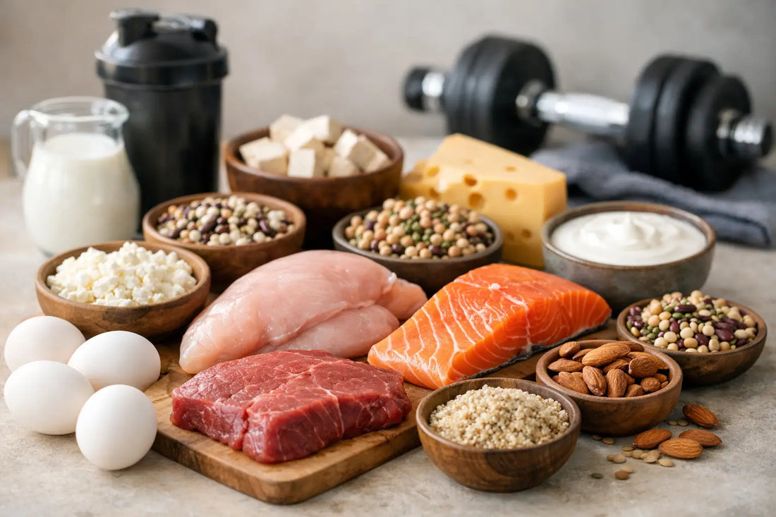 Proteinreiche Lebensmittel für mehr Kraft im Alltag