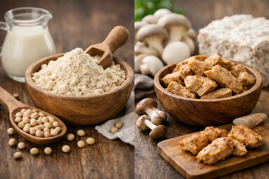 Sojaisolat oder Myzelprotein: Was passt besser?
