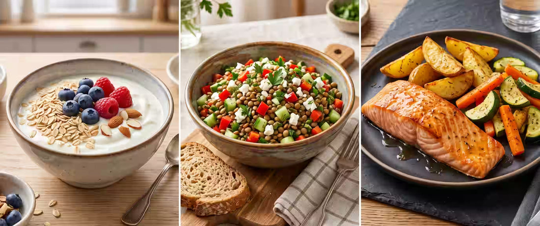 Beispiel-Wochenplan Protein ab 50 für jeden Tag
