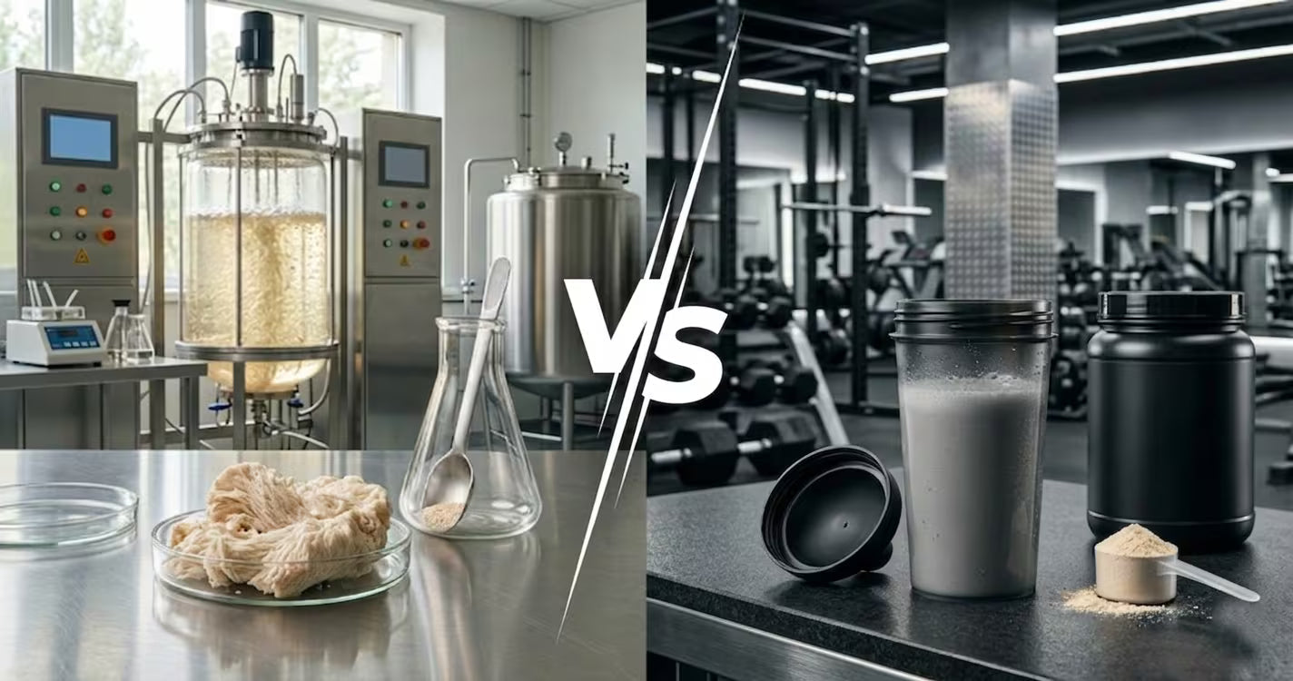 Mykoprotein vs Whey Protein: Der große Protein Vergleich
