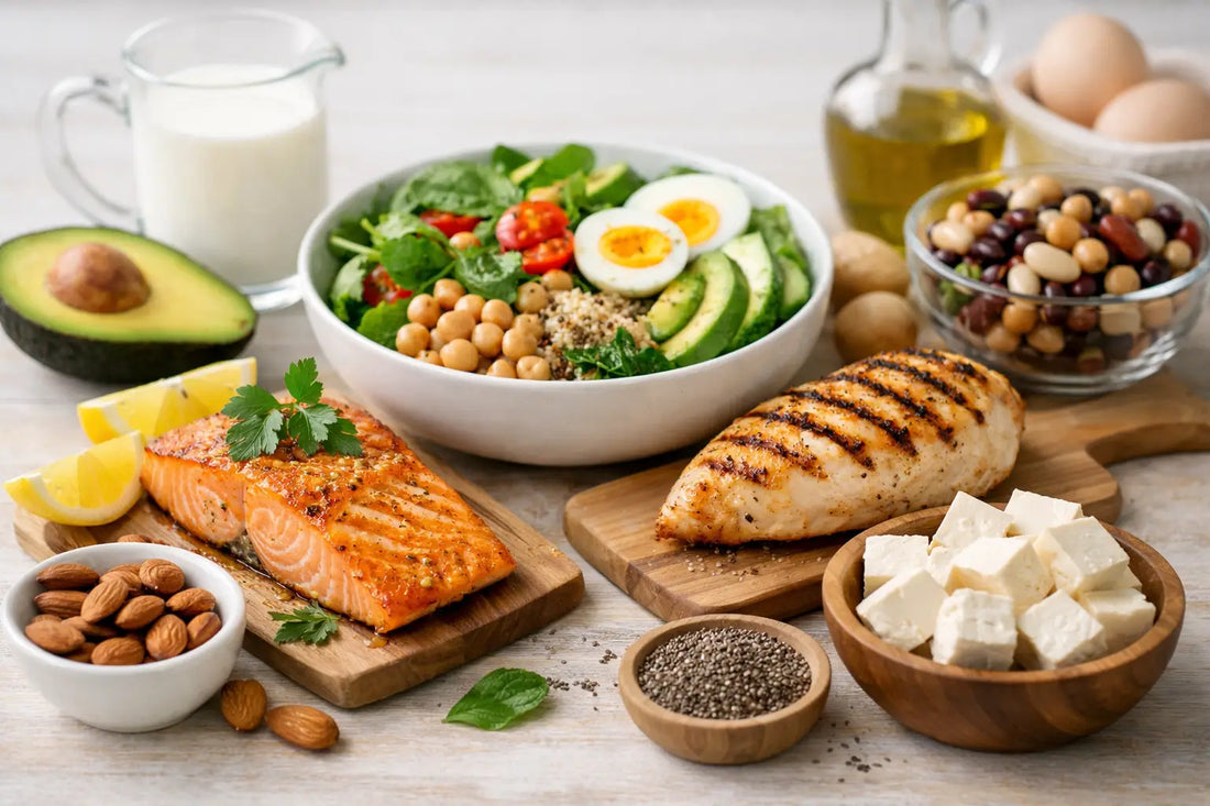 Cholesterinbewusste Ernährung mit Protein