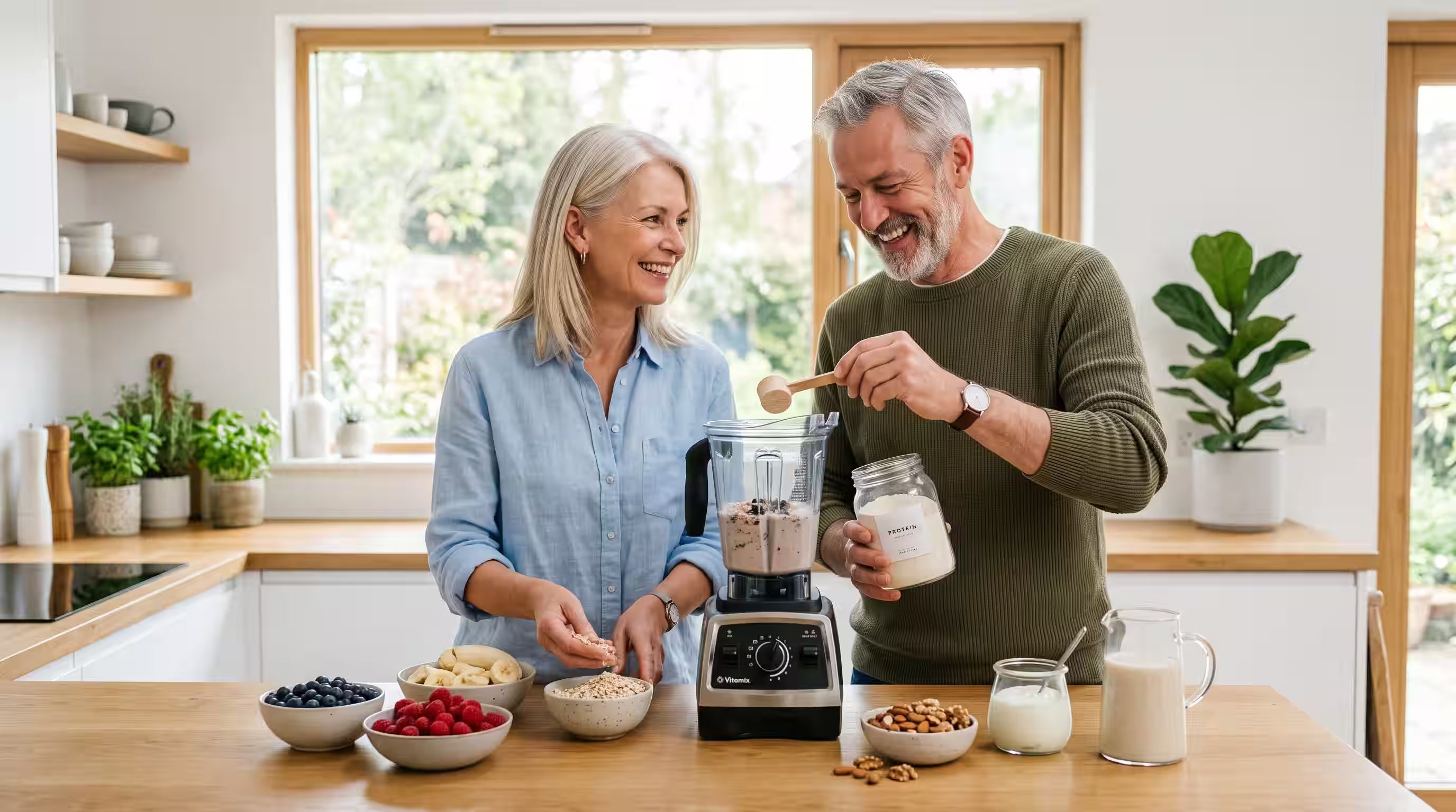 Gesundes Proteinpulver ab 50 richtig wählen