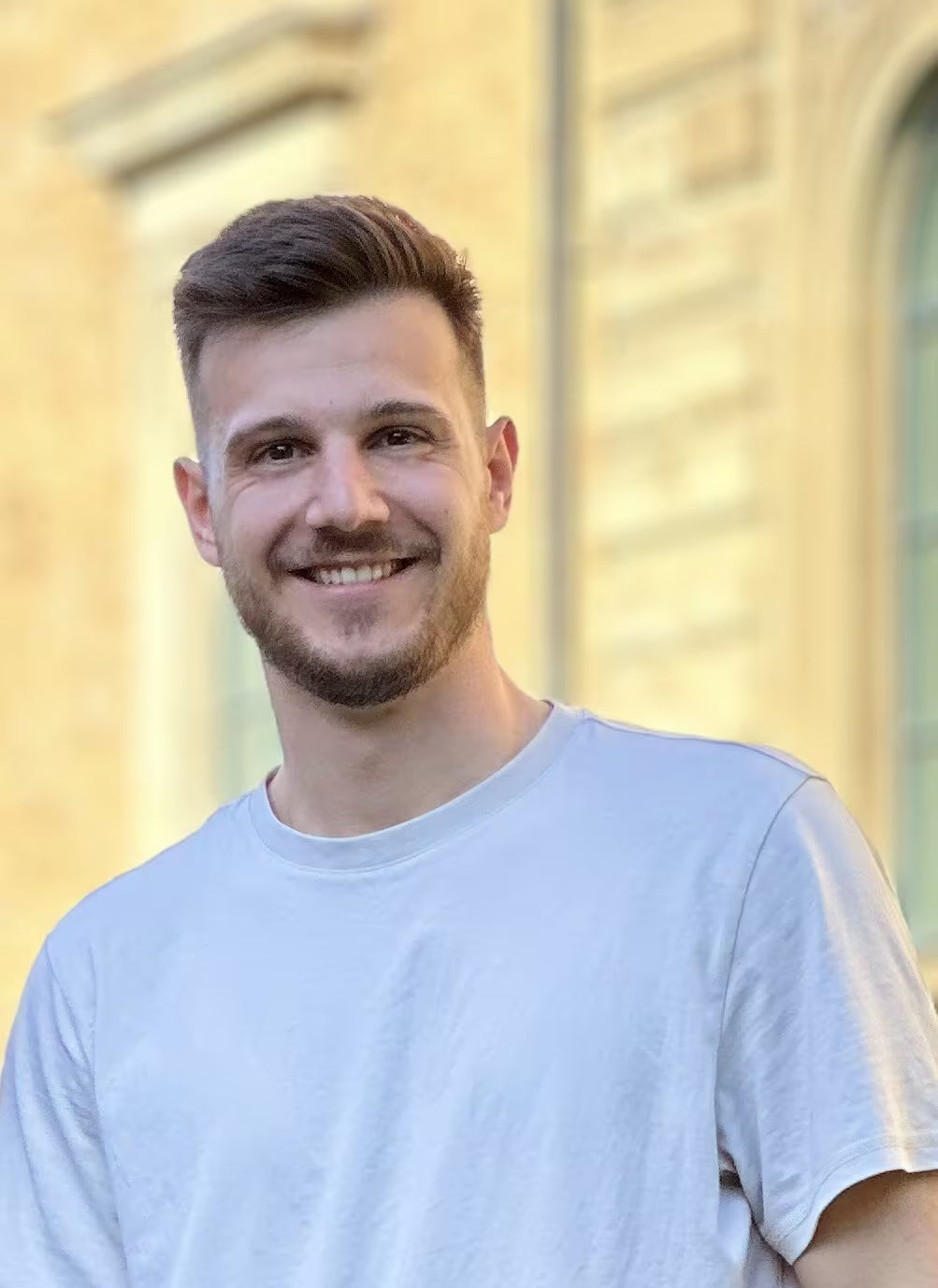 Porträtaufnahme des Gründers Andreas